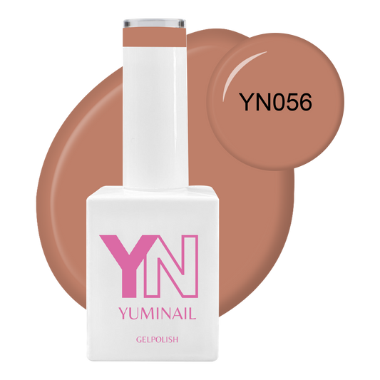 Creamy Mocha Brown Gelpolish - YN056 - HEMA vrij