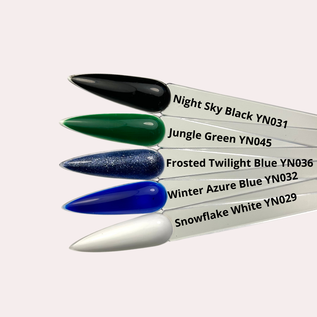 Frosted Twilight Blue Gelpolish - YN036