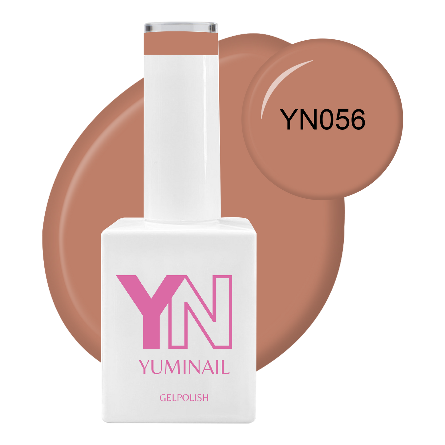 Creamy Mocha Brown Gelpolish - YN056 - HEMA vrij