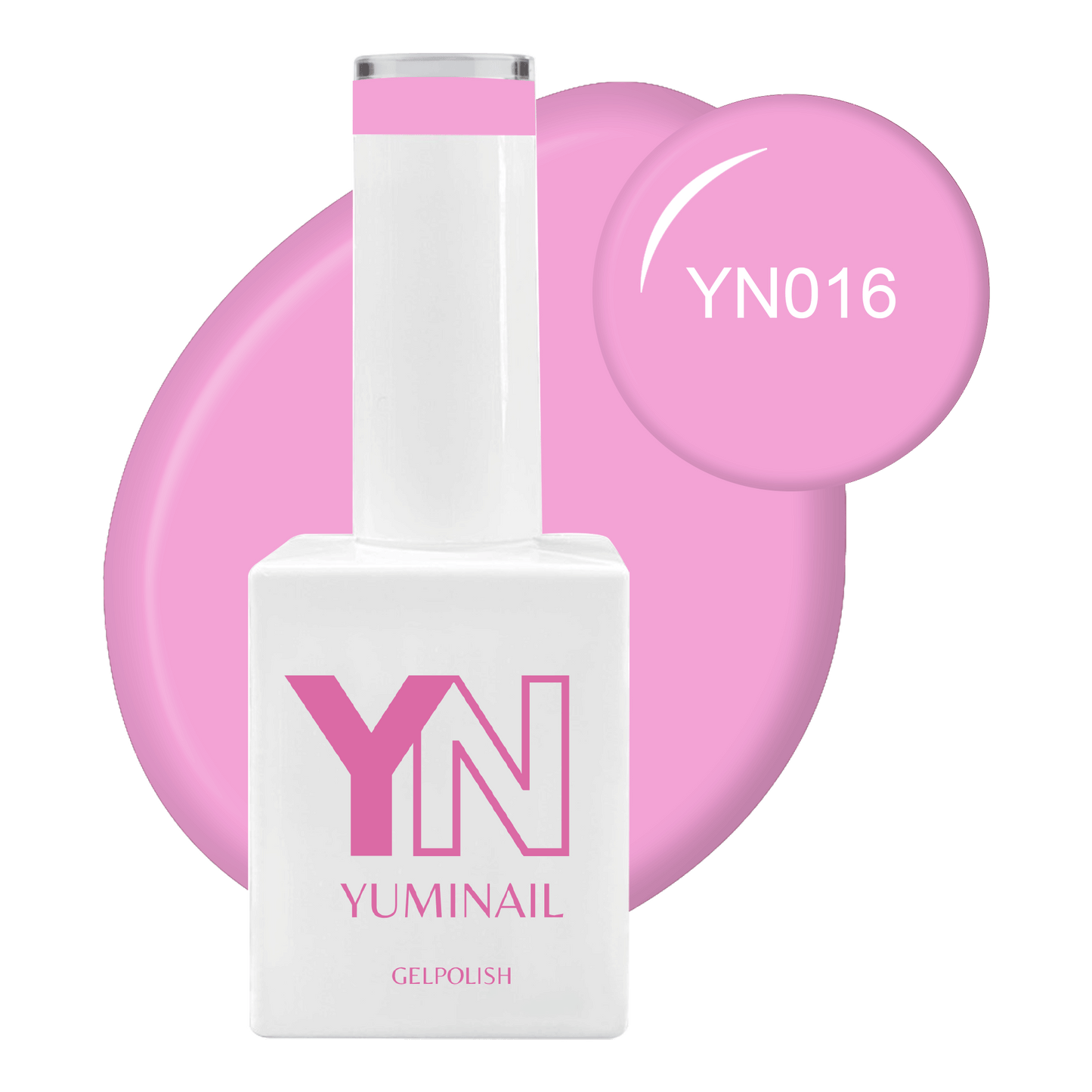 Flamingo Pink Gelpolish  - YN016 - HEMA Free