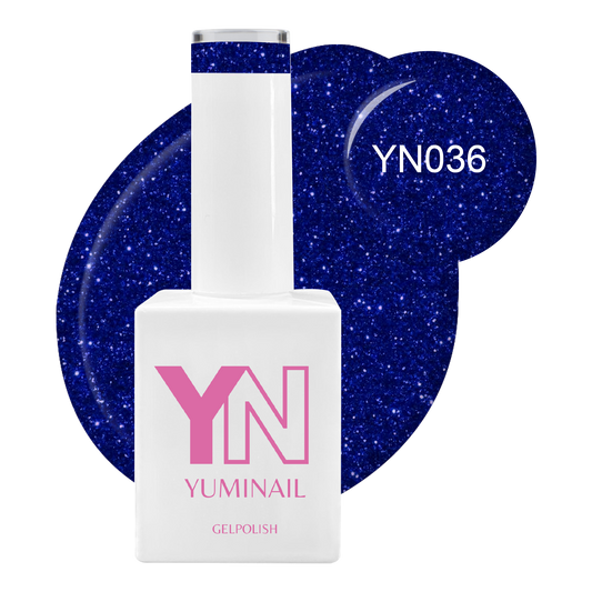 Frosted Twilight Blue Gelpolish - YN036
