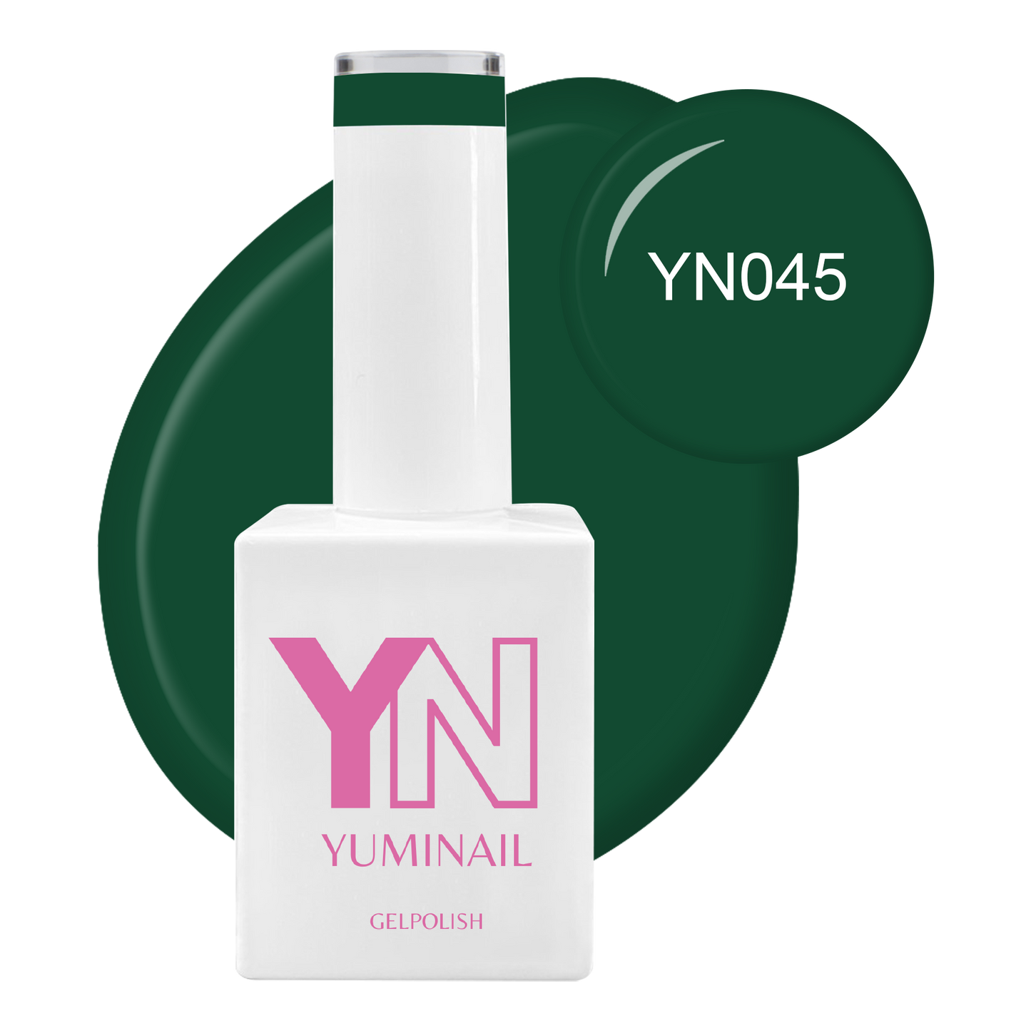 Jungle Green Gelpolish - YN045 - HEMA Free
