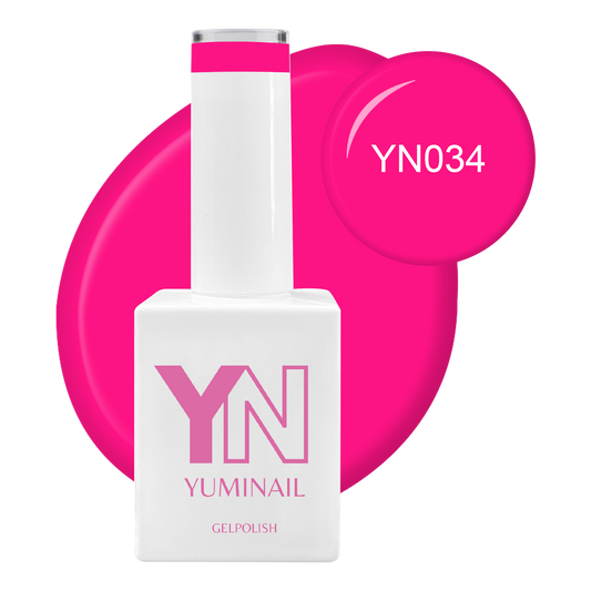 Pink Crystal Gelpolish - YN034 - HEMA Free